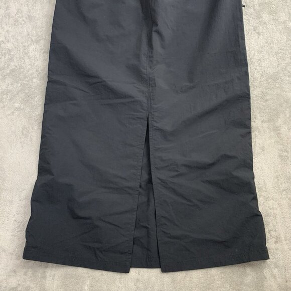Champion Skirt Womens Medium Rochester NY Black Long Nylon Drawstring Slit Back - Picture 10 of 10